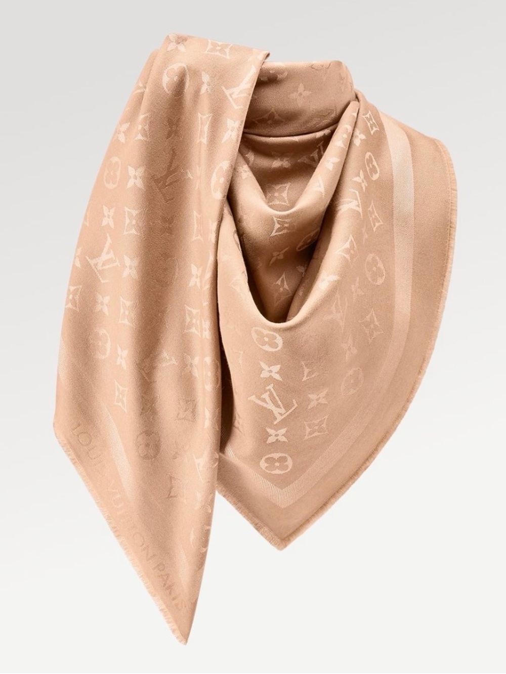 Louis Vuitton Monogram Classic Shawl Scarf